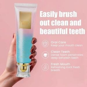 Niacinamide Whitening Toothpaste – Black and solid