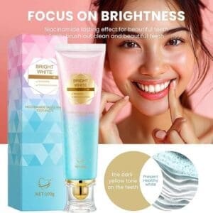 Niacinamide Whitening Toothpaste – Black and solid